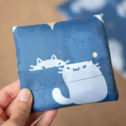 Foldable Bag - Starry Luna Cats