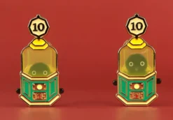 Fortune Teller Crow Sliding Pin