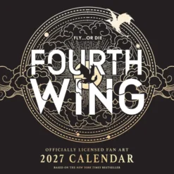 Fourth Wing 2027 Wall Calendar - Officially Licensed Fan Art