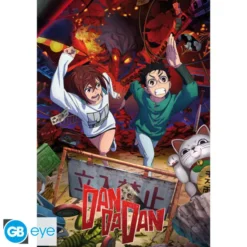 (F2) Poster Maxi Key Art Momo & Okarun