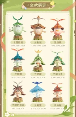 Genshin Impact Mini Figures Aranara Series Blind Box