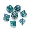 Glitter Dark Blue - Numbers: White