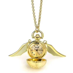 Golden Snitch Watch Necklace