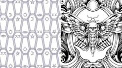 Gothic Coloring: Color Your Dark Side
