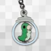 Grub in a Jar Spinning Keychain