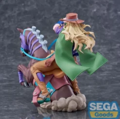 Gyro Zeppeli & Horse Steel Ball Run PVC Figure 18 cm