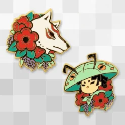Hana Valley Enamel Pin Set