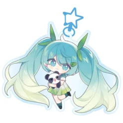 Hatsune Miku Acrylic Keychain Kawaii Spring Time