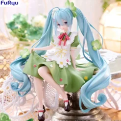 Hatsune Miku Flower Fairy Clover Noodle Stopper 15 cm