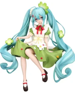 Hatsune Miku Flower Fairy Clover Noodle Stopper 15 cm