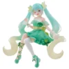 Hatsune Miku Lime Ver. Noodle Stopper PVC Statue 14 cm