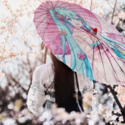 Hatsune Miku Paper Parasol