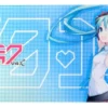 Hatsune Miku V4x XXL Mousepad 80 x 30 cm
