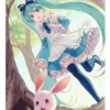 Hatsune Miku Wonderland Wallscroll #4 - 60 x 90 cm