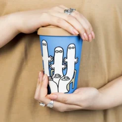 Hattifatteners Tea Party Take Away Mug 450 ml