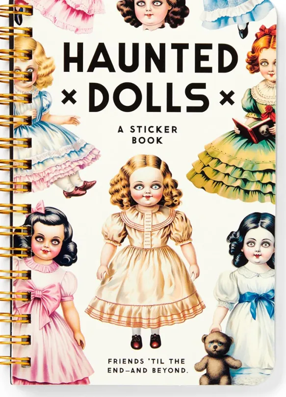 Haunted Dolls Sticker Book