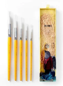 HIMI Brush Set of 5 - Yellow Edition