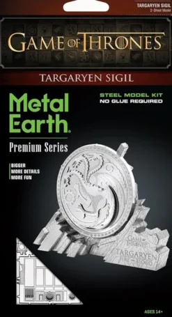House Targaryen Sigil Premium Metal Model Kit