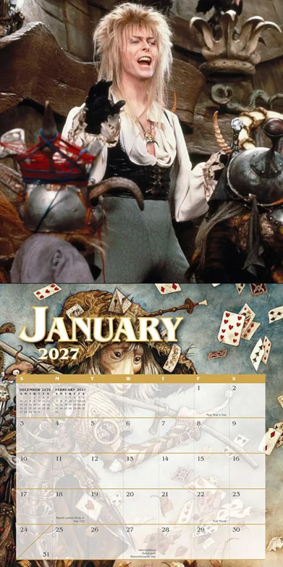 Jim Henson's Labyrinth 2027 Wall Calendar