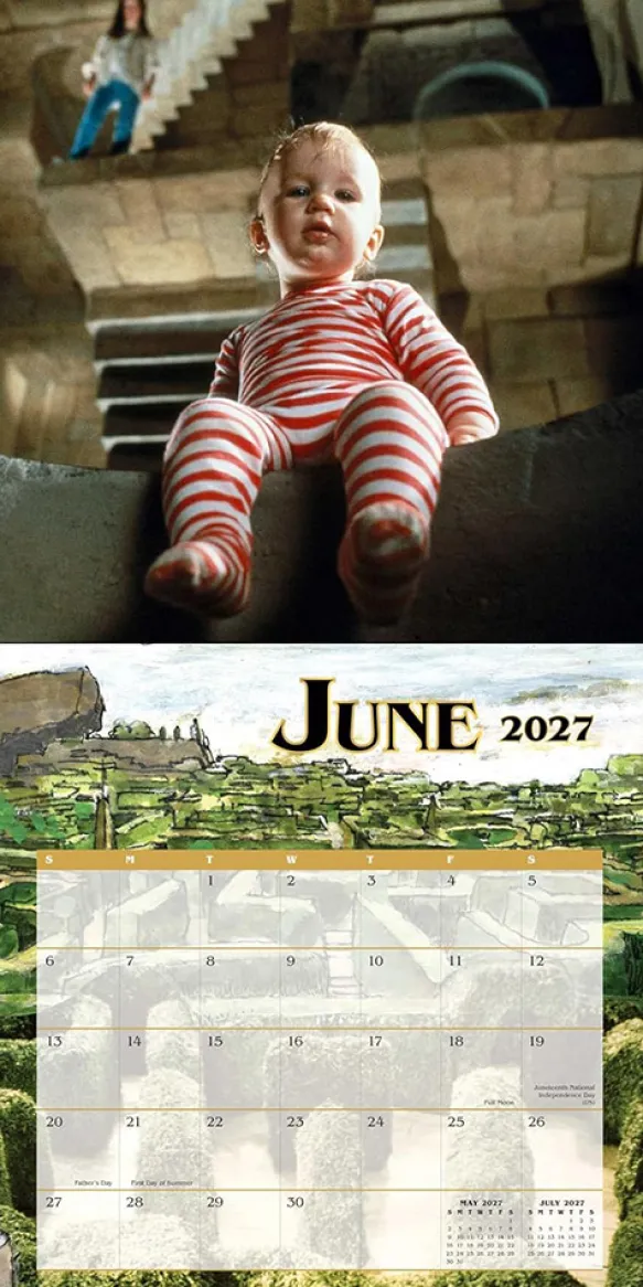 Jim Henson's Labyrinth 2027 Wall Calendar
