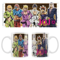 JoJo's Bizarre Adventure Golden Wind Characters Mug 320 ml