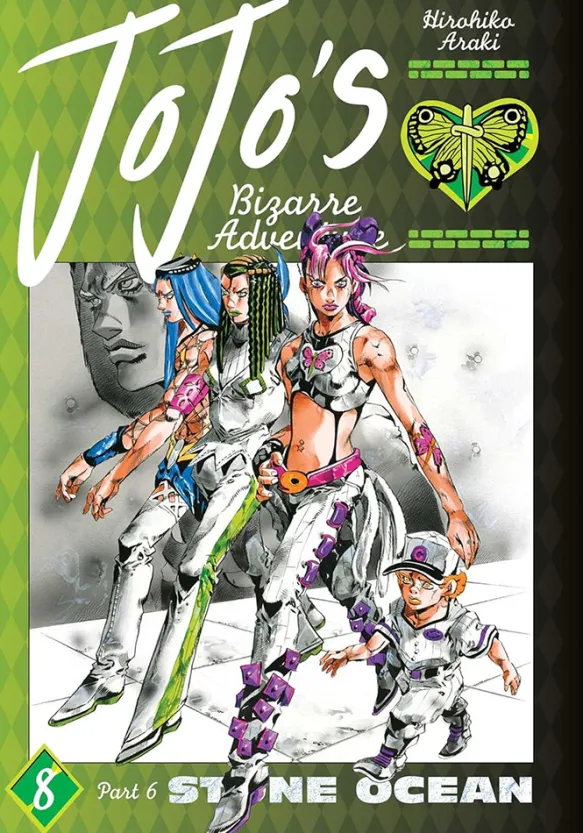Jojo's Bizarre Adventure Part 6 Stone Ocean Vol 8