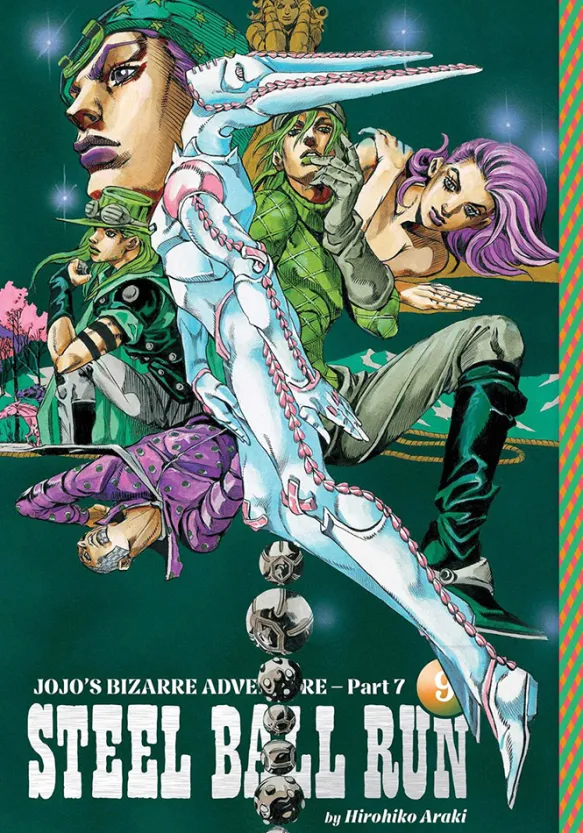 JoJo's Bizarre Adventure: Part 7 Steel Ball Run, Vol. 9