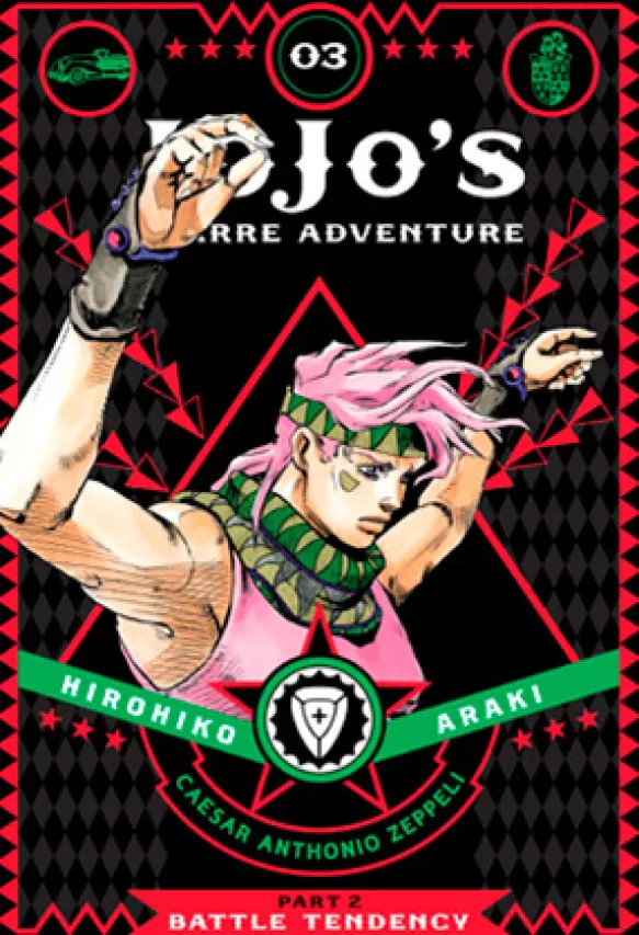 Jojo's Bizarre Adventure Part 2 Battle Tendency Vol 3