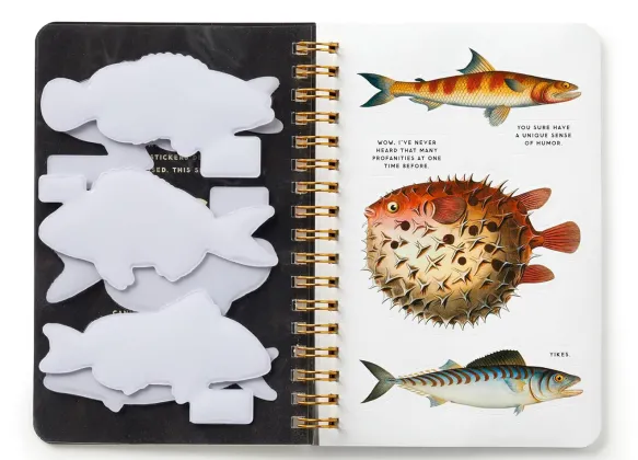 Judgy Fish Sticker Book