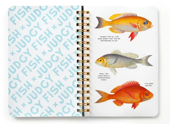 Judgy Fish Sticker Book
