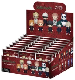 Jujutsu Kaisen 3D PVC Bag Clips Serie 1