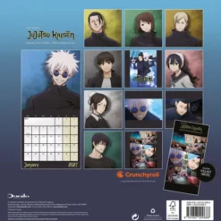 Jujutsu Kaisen Official 2027 Wall Calendar
