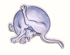 Kattvätt Wooden Magnet