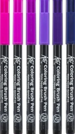 Koi Color Brush Galaxy Set 6