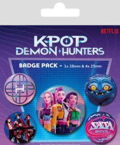 KPop Demon Hunters Badge Pack
