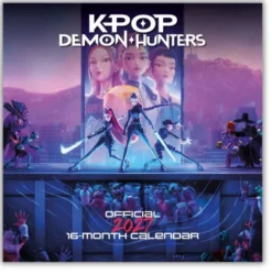 K-Pop Demon Hunters 2027 16-Month Official Wall Calendar