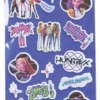 KPop Demon Hunters Puffy Sticker Set