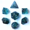 Lake Light set of 7 dice