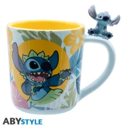Lilo & Stitch - Hawaiian Stitch 3D Handle Mug 460 ml