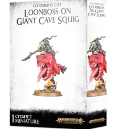 Loonboss on giant Cave Squig