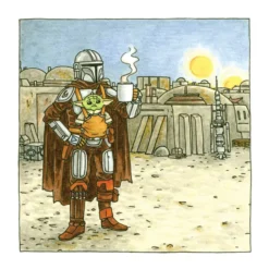 Mandalorian and Child 2027 Wall Calendar