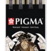 Manga Pigma Micron Set 4 Sepia