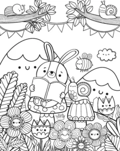 Mangatopia Tiny Kawaii: A Spectacularly Adorable Colouring Book
