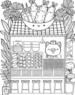 Mangatopia Tiny Kawaii: A Spectacularly Adorable Colouring Book