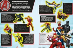 Marvel Avengers Glow in the Dark Sticker Book