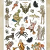 Medieval Allhallowtide Sticker Set