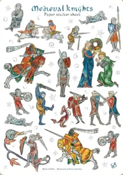 Medieval Knights Sticker Set