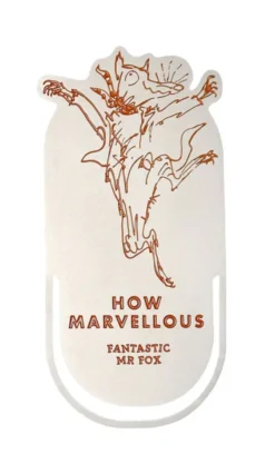 Metal Bookmark Fantastic Mr Fox