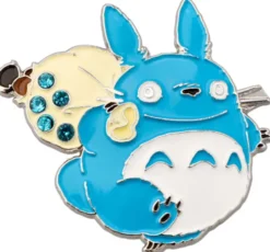 Metal Brooch Medium Totoro
