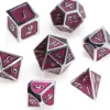 16: Metal Silver Series: Pink